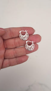 Aros Plata 925 . Yara