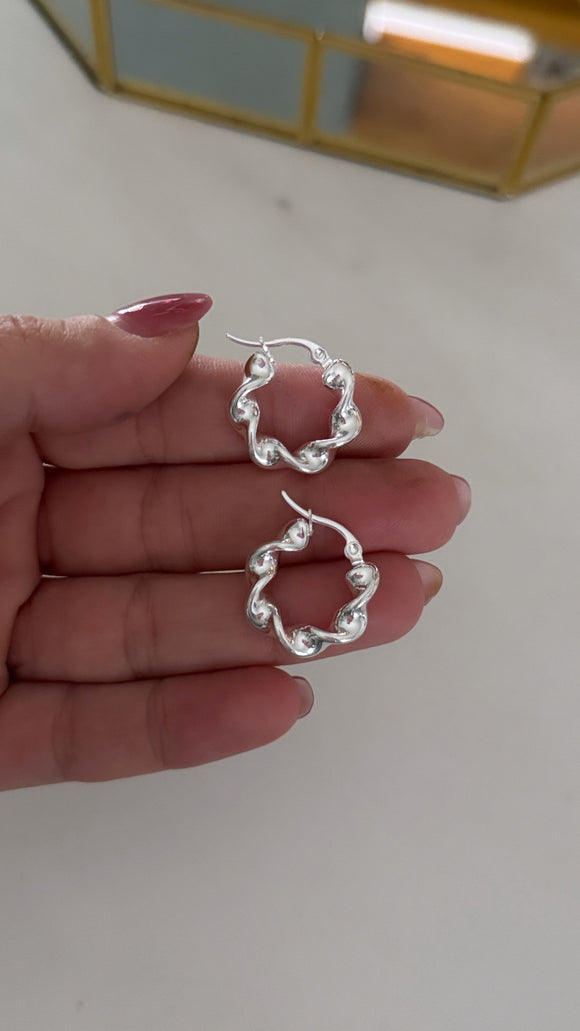 Aros Acero Blanco . Aitana
