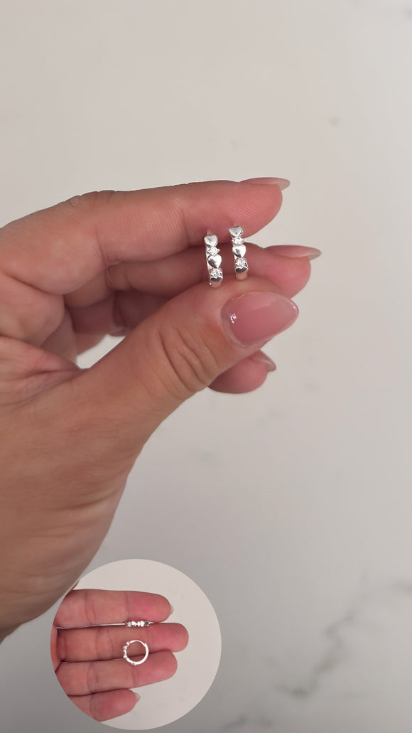 Aros Plata 925 . Eden