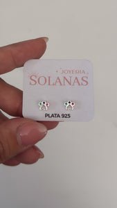Aros Plata 925 . Alessia