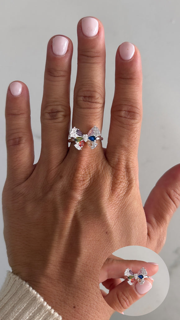 Anillo Acero Blanco . Felicita
