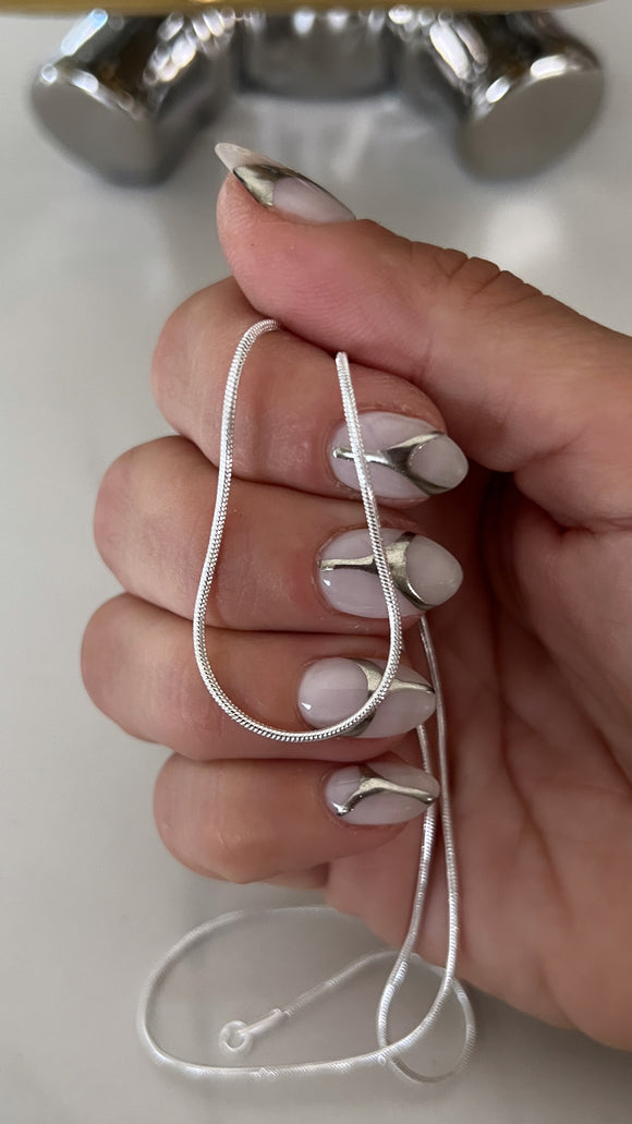 Cadenas Acero Blanco . Ludmila