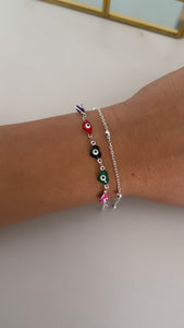 Pulsera Acero Blanco . Valdoria