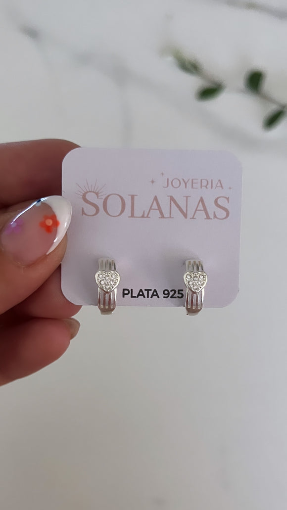 Aros Plata 925 . Sirmione