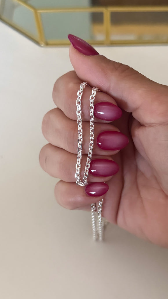 Cadenas Acero Blanco . Artemisa 50cm