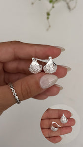 Aros Plata 925 . Frances
