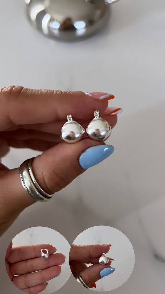 Aros Plata 925 . Freya