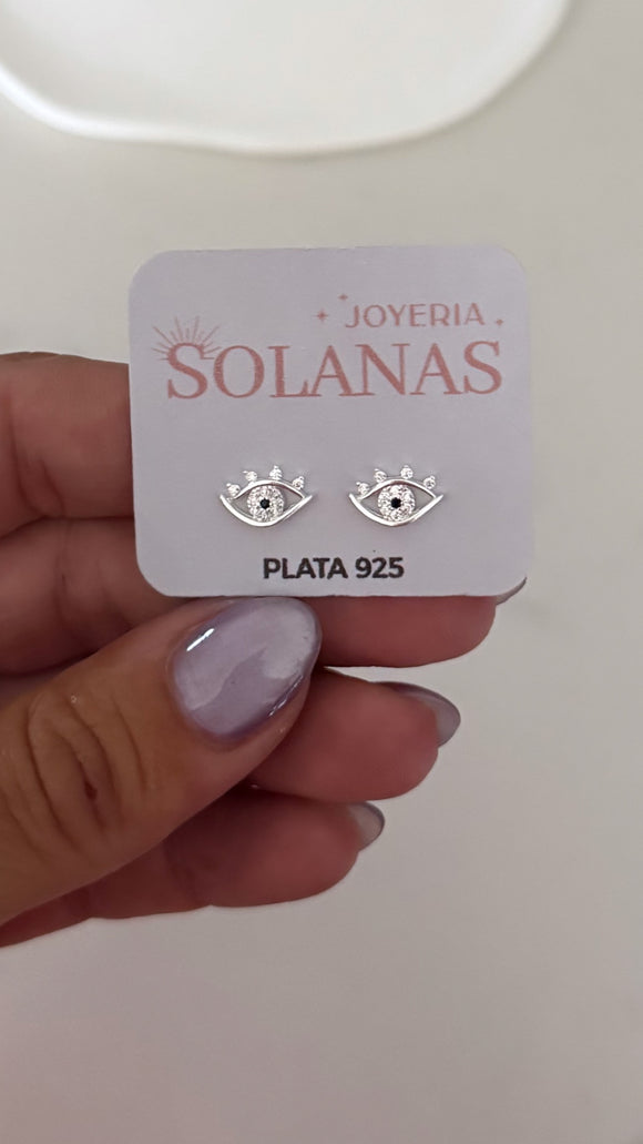 Aros Plata 925 . Giovanna