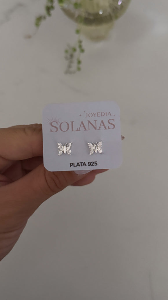 Aros Plata 925 . Grazia