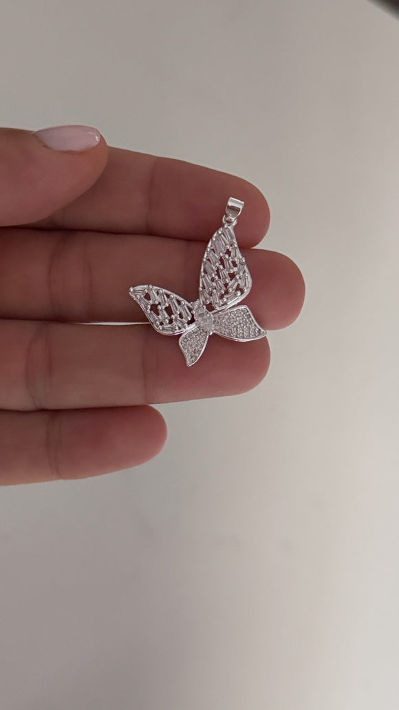 Dijes Acero Blanco . Agnese