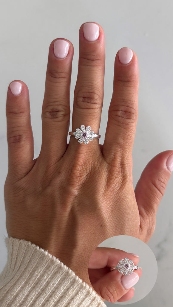 Anillo Acero Blanco . Donatella