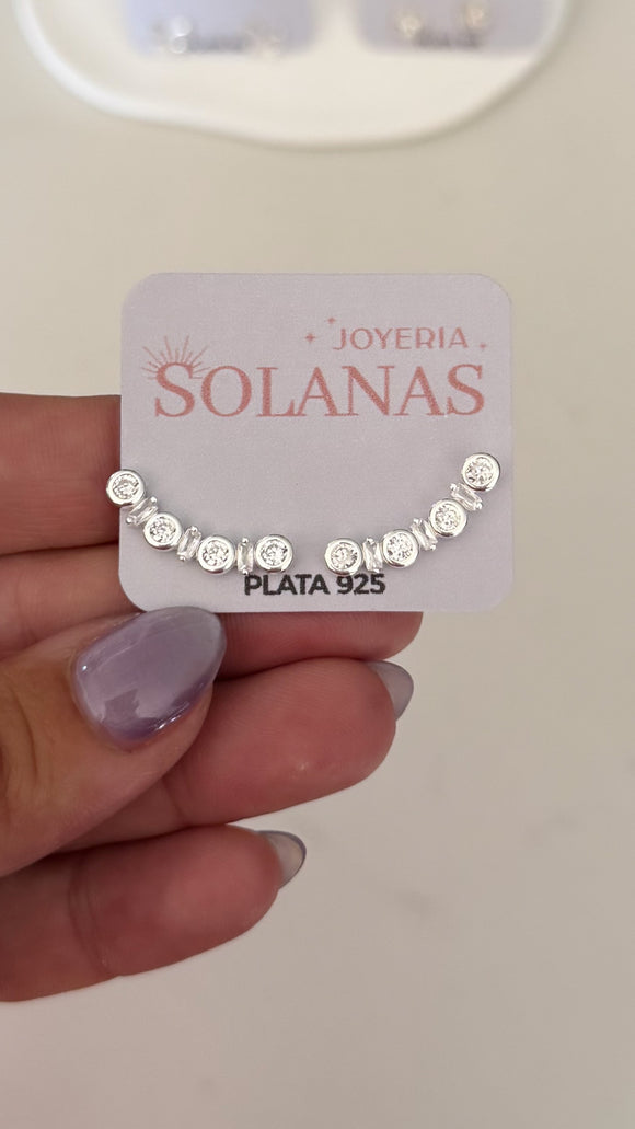 Aros Plata 925 . Afrodita