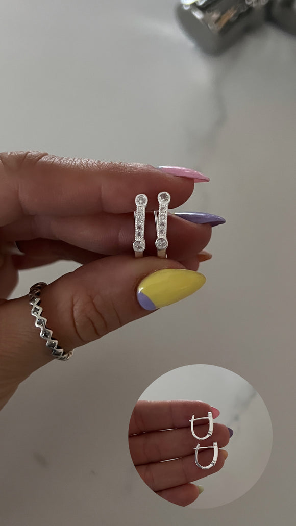 Aros Plata 925 . Bogotá