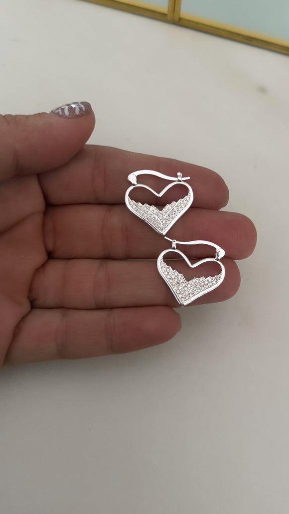 Aros Acero Blanco . Alura