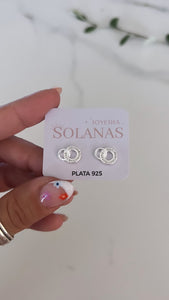 Aros Plata 925 . Elisabetta