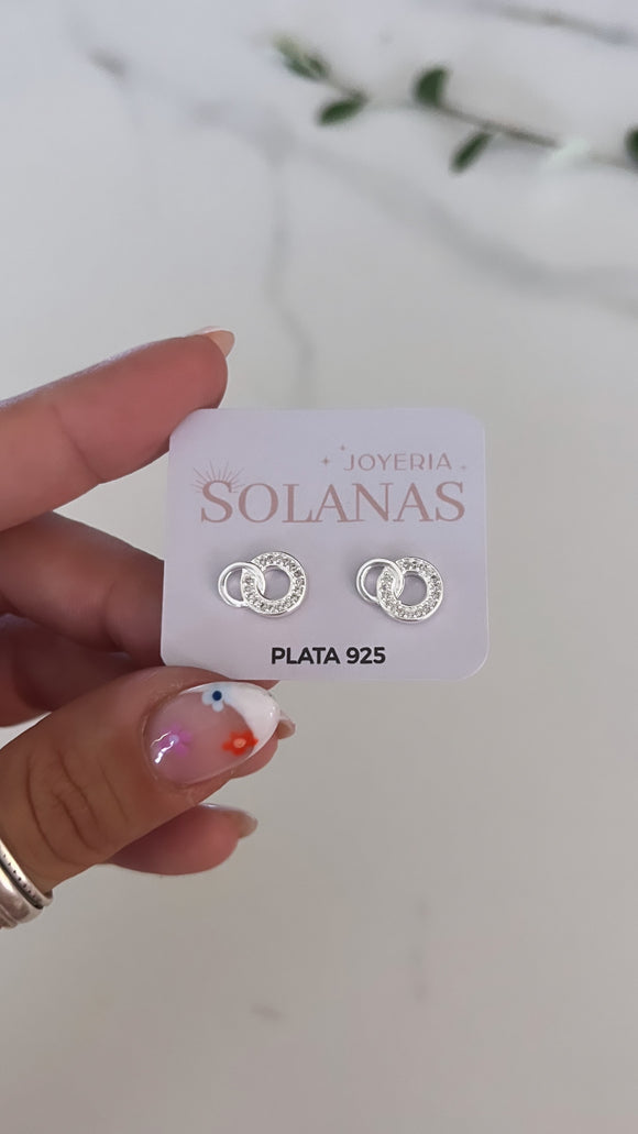 Aros Plata 925 . Elisabetta