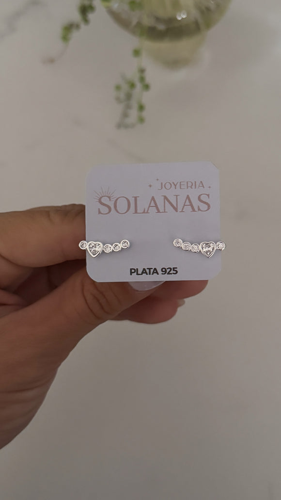 Aros Plata 925 . Emma