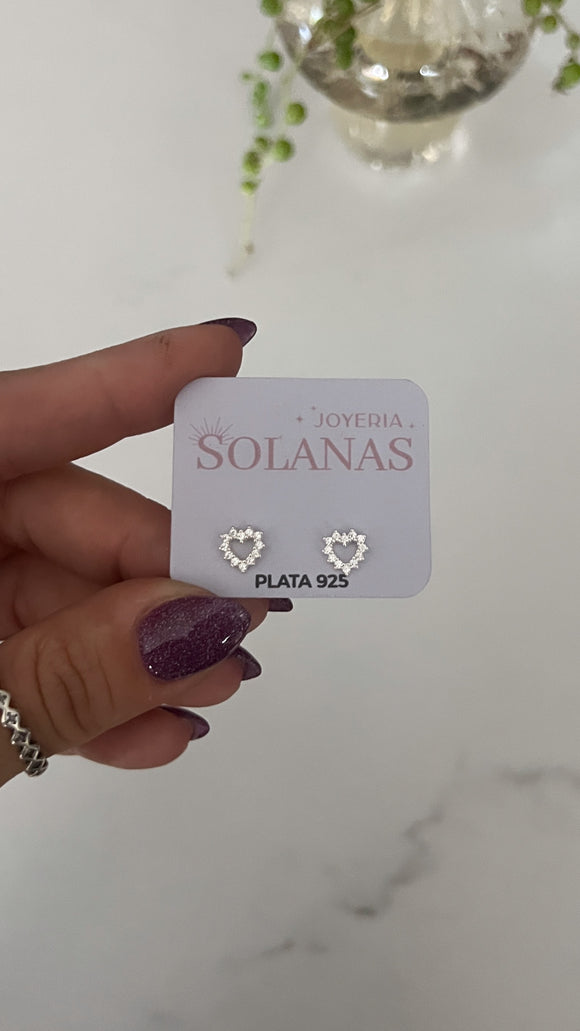 Aros Plata 925 . Eva
