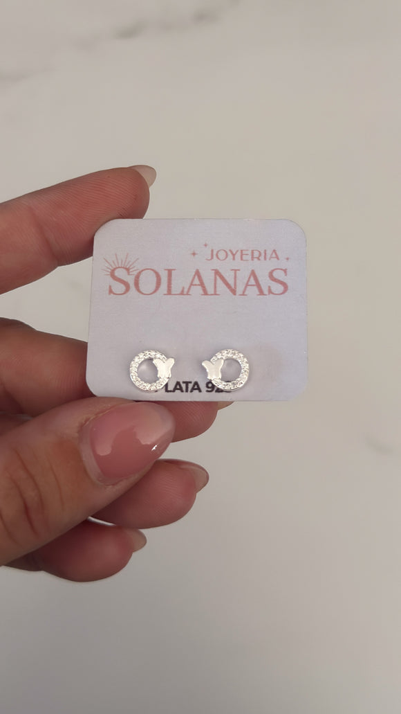Aros Plata 925 . Francesca