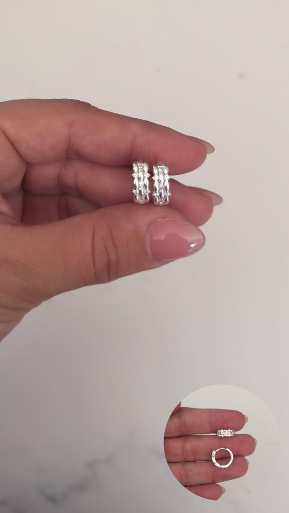 Aros Plata 925 . Queen