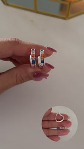 Aros Acero Blanco . Avril