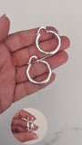 Aros Plata 925 . Vivian