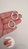 Aros Plata 925 . Whitney