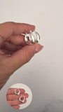 Aros Plata 925 . Theresa