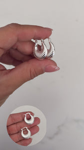 Aros Plata 925 . Scarlett