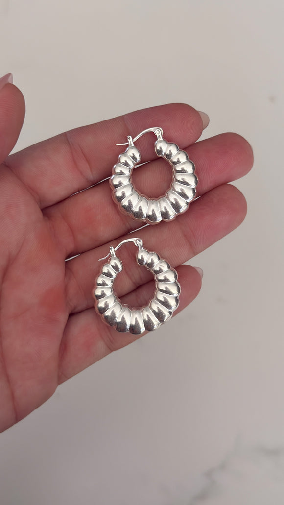 Aros Plata 925 . Talia