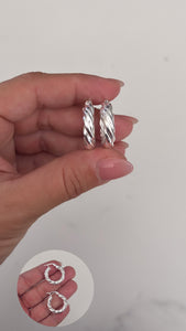 Aros Plata 925 . Winifred
