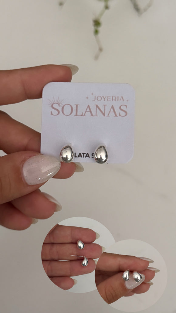 Aros Plata 925 . Fallon
