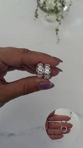Aros Acero Blanco . Astria