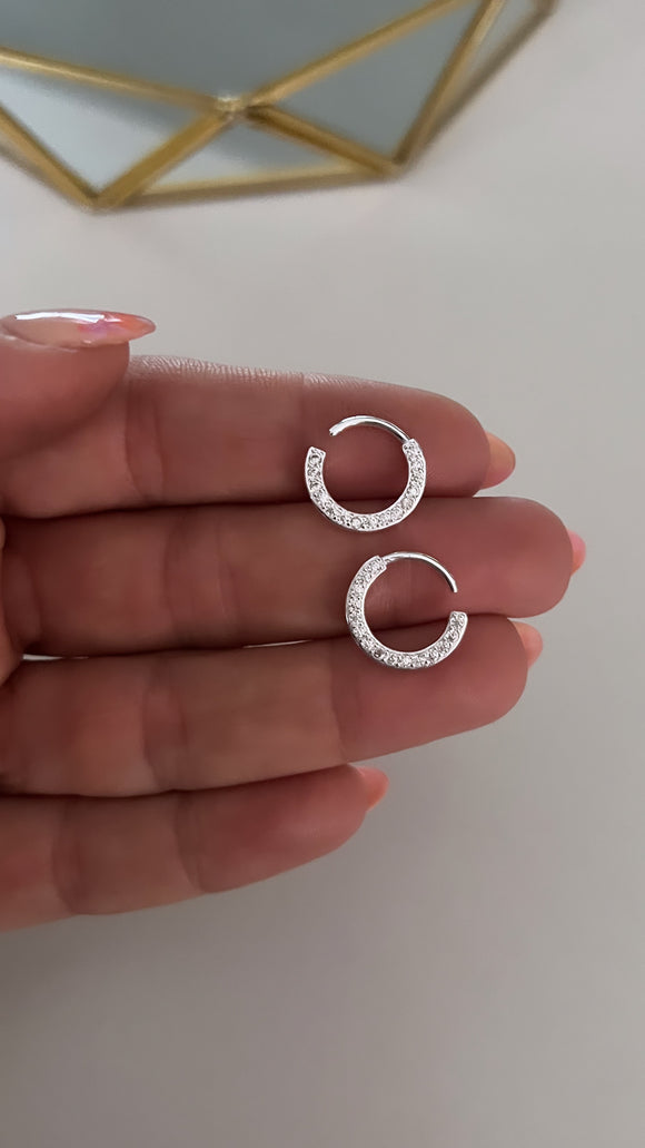 Piercing Plata 925 . Solitario Giulia