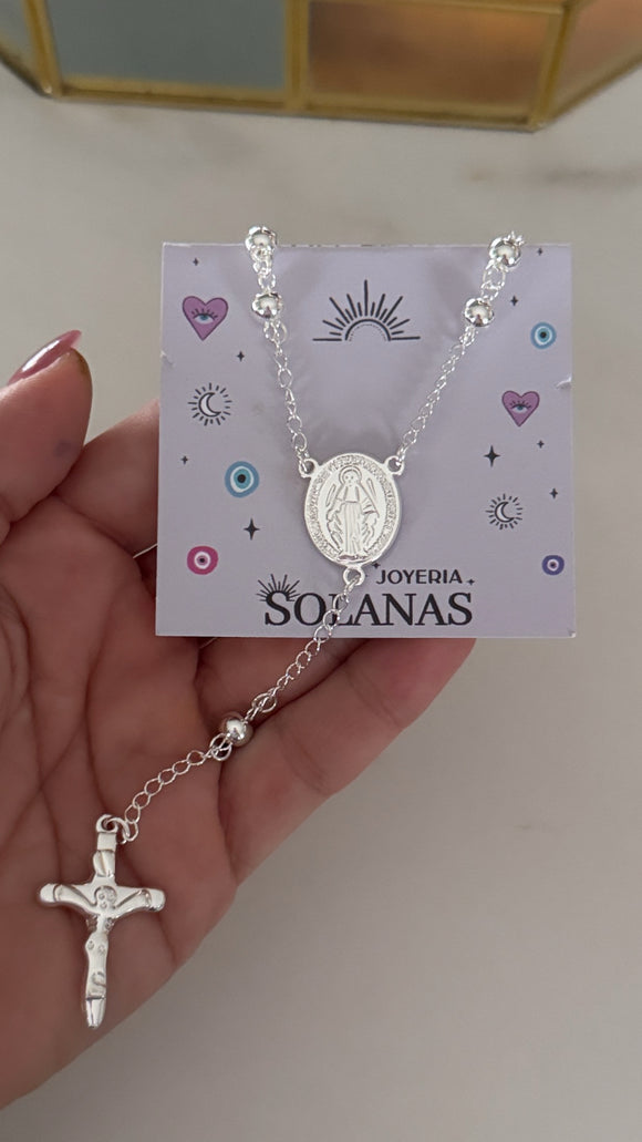 Cadenas Acero Blanco . Camila