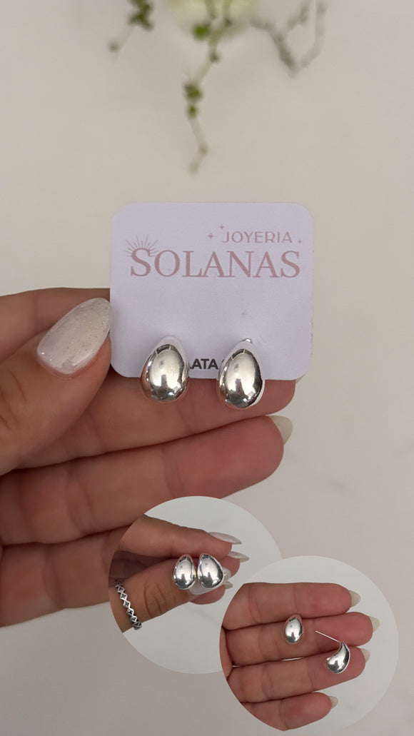 Aros Plata 925 . Frankie