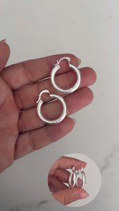 Aros Plata 925 . Elise