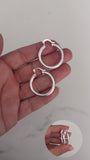 Aros Plata 925 . Elise