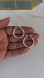 Aros Plata 925 . Elizabeth