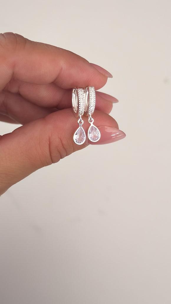 Aros Plata 925 . Bella