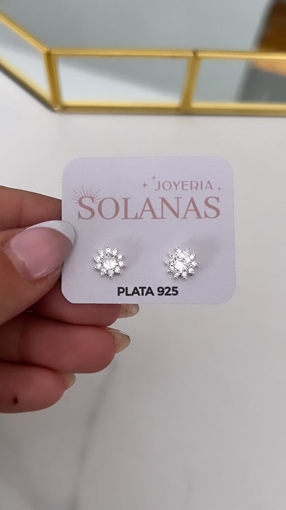 Aros Plata 925 . Ludovica