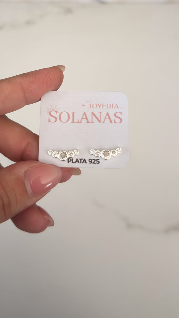 Aros Plata 925 . Mariella