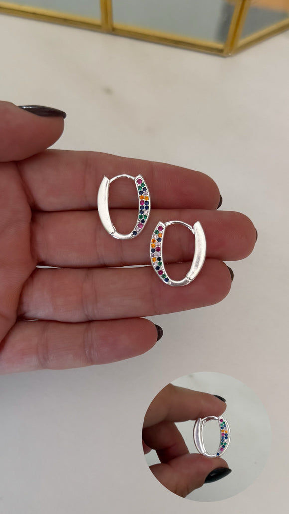 Aros Plata 925 . Katherine