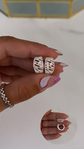 Aros Plata 925 . Lauren