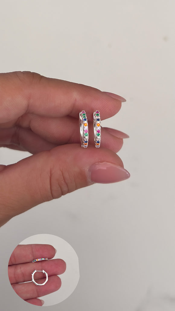 Aros Plata 925 . Paula