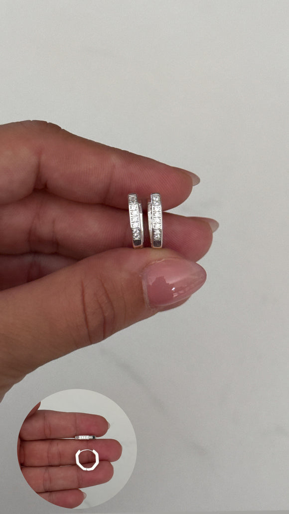 Aros Plata 925 . Penélope