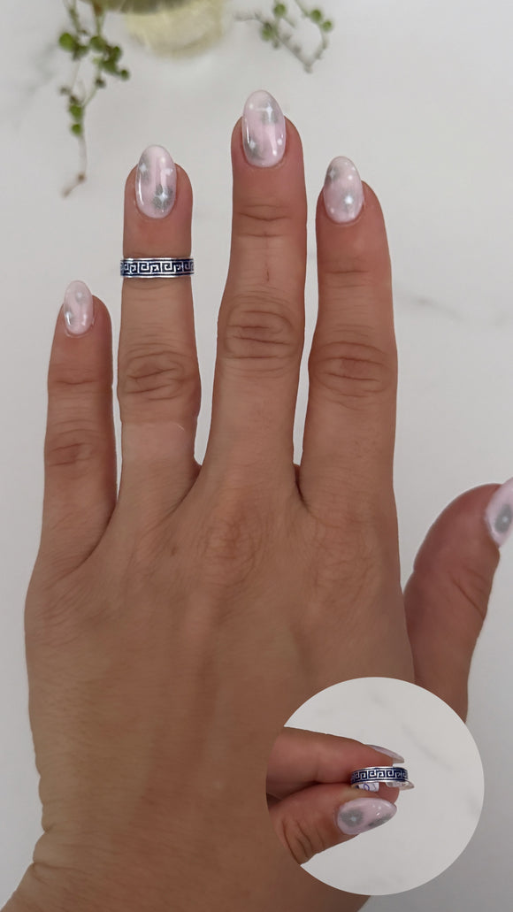 Anillo Plata 925 . Kalamata