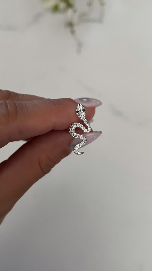 Piercing Acero Blanco . Snake