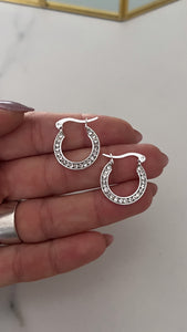 Aros Acero Blanco . Hera