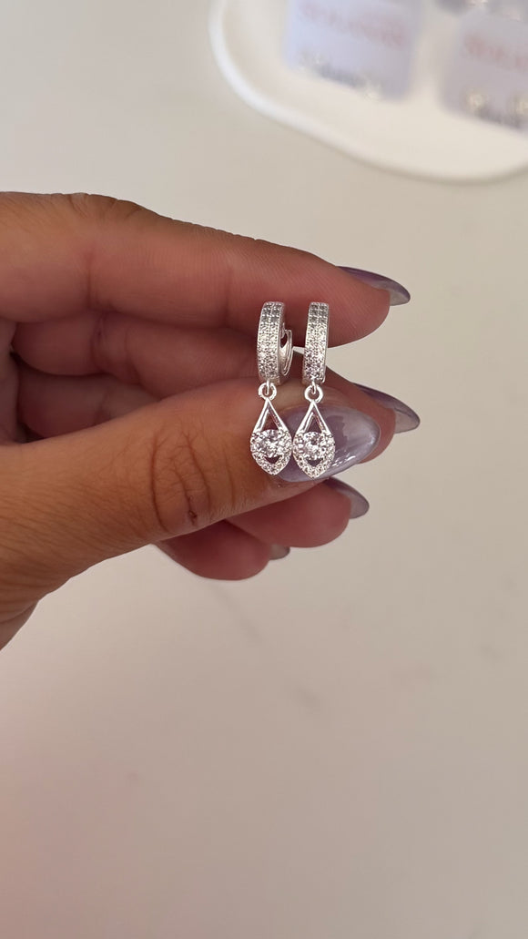 Aros Plata 925 . Brianna
